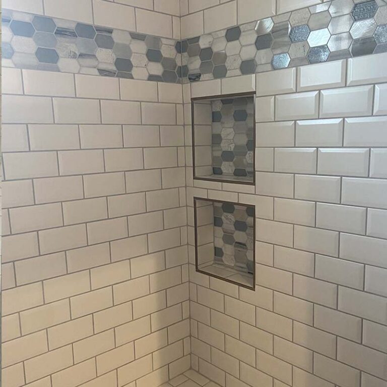 Custom walk-in shower remodel